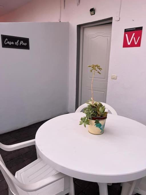 Ferienwohnung Casa El Pino B Vera de Erque Exterior foto